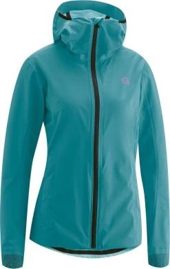 Gonso – Sura Plus – Regenjas – Dames – Blauwgroen