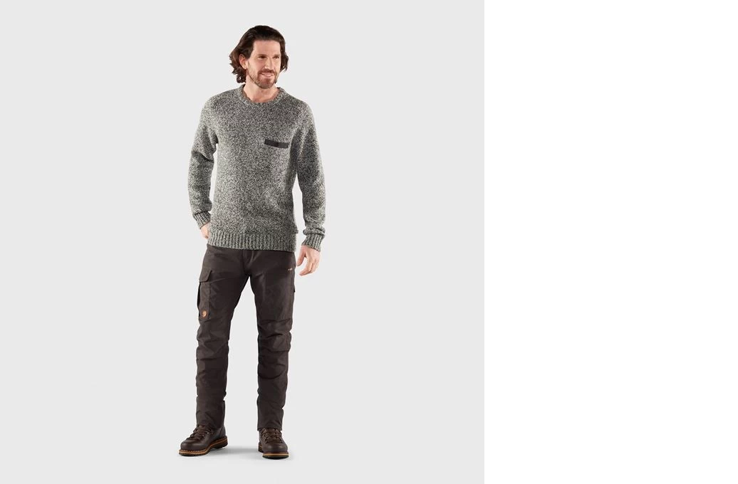 FJALLRAVEN Lada Round-Neck – Grey - Afbeelding 3