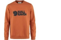 Fjallraven FJÄLLRÄVEN Logo Sweater Man – Terracotta Brown