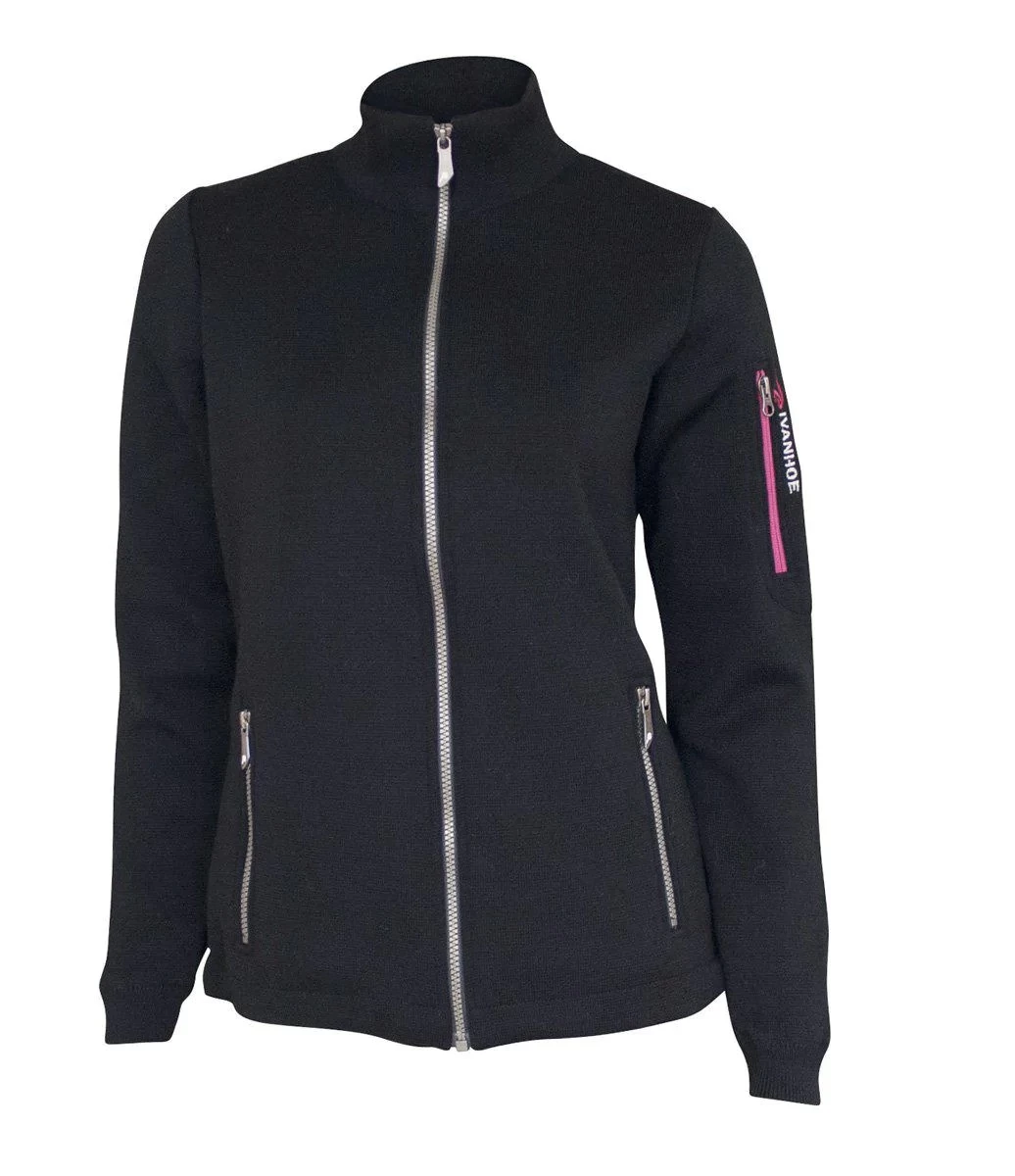 IVANHOE OF SWEDEN Flisan Windbreaker โ Black