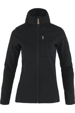 FJALLRAVEN Keb Fleece Hoody Dames – Zwart