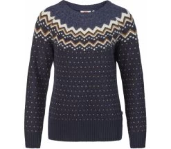 FJALLRAVEN övik Knit Trui – Dames – Navy