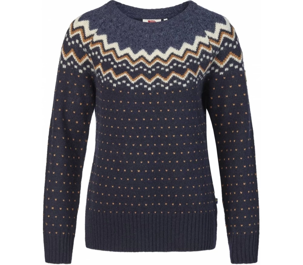 FJALLRAVEN övik Knit Trui – Dames – Navy