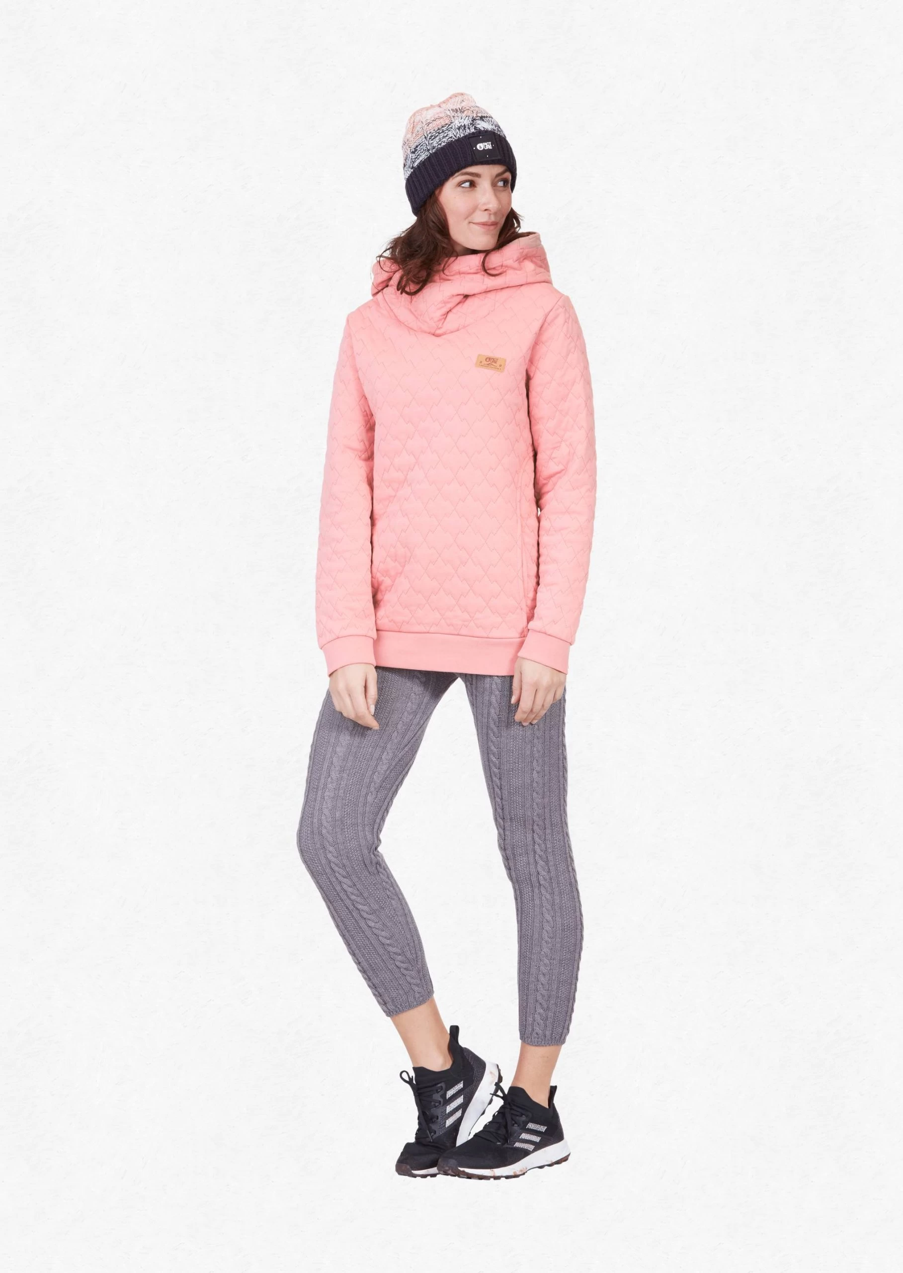 PICTURE Fedora Hoodie – Misty Pink - Afbeelding 2