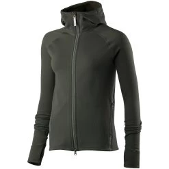 Houdini W’s Power Hoodi – Willow Green – Microfleece Vest