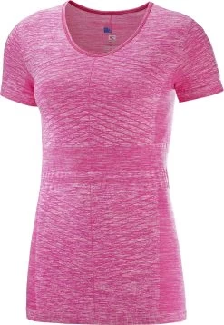 Salomon Elevate Move’on Ss Tee W Pink Yarrow