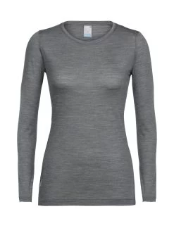 Icebreaker Shirt – Sphere Long Sleeve – Metal Heather