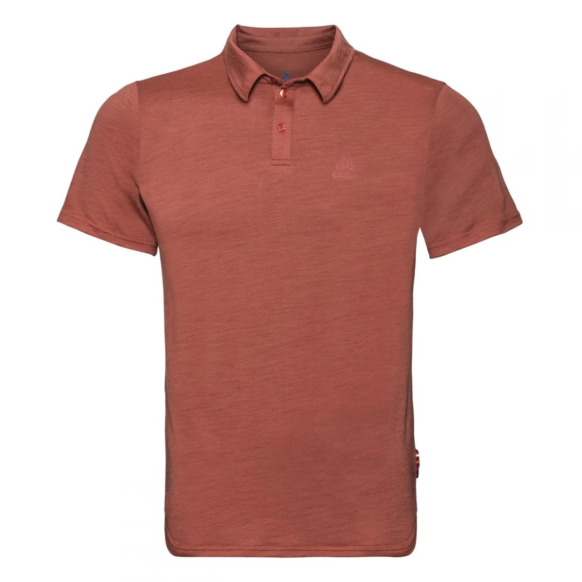 Odlo β Polo S/s Ceramiwool β Heren β Chili Oil