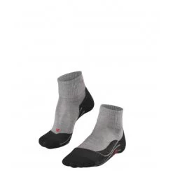 Falke – TK5 Short – Dames – Grijs-zwart