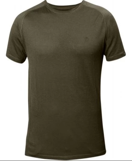 Fjallraven β Abisko Trail T-shirt β Donkergroen β T-shirt β Heren